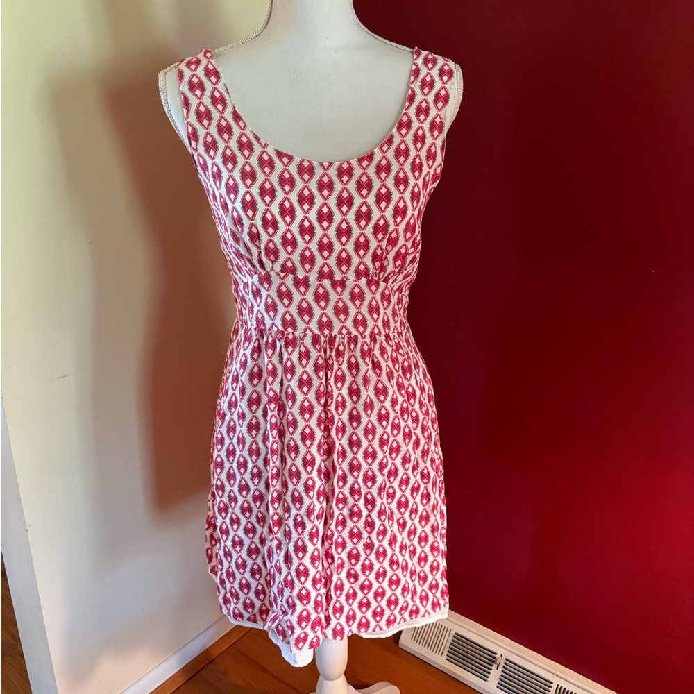 Geometric Print Women’s Dress